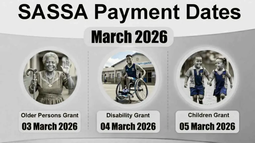 SASSA Grant Payments March